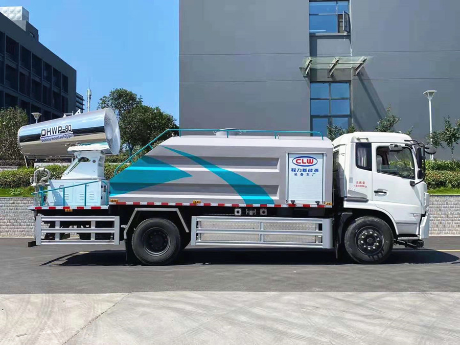 東風天錦純電動10噸抑塵車